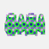 Ballotins Voir des points violets Ballotin vert (Déplié)