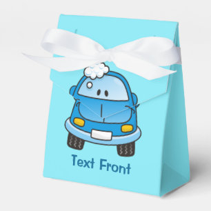 Ballotins Voiture bleue avec bulles ballotin