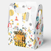 Ballotins voiture camion de construction jaune 4e anniversai (Ouvert)