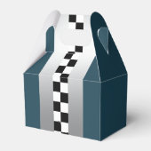 Ballotins Voiture de course vert, noir et blanc Ballotin (Arrière)