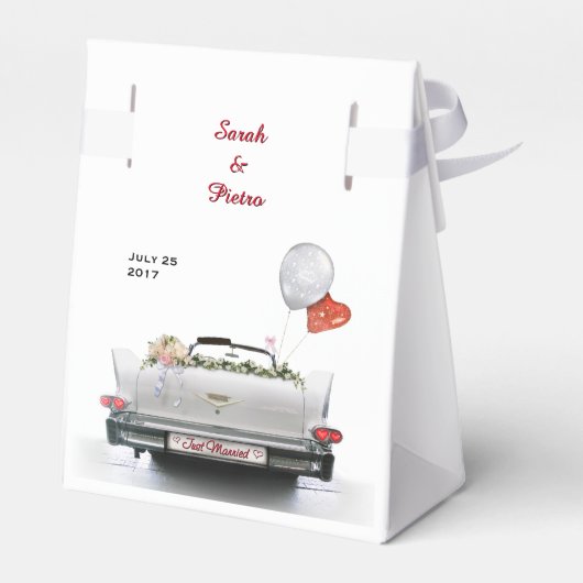 Ballotins Voiture Oldtimer Mariée (Arrière)