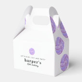Ballotins Volleyball Party Favor Boxes (Verso)