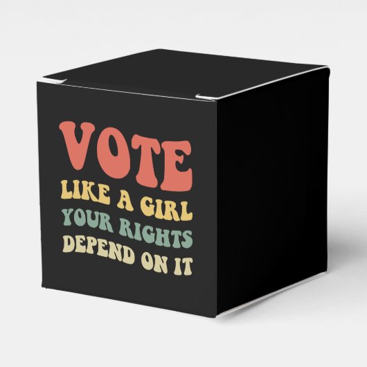 Ballotins Votez Comme Une Fille Vos Droits En Dépendent IV (Verso)