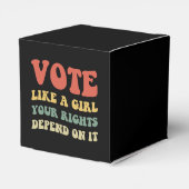 Ballotins Votez Comme Une Fille Vos Droits En Dépendent IV (Arrière)