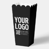 Ballotins Votre logo avec code QR et texte modifiables (Verso)