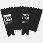 Ballotins Votre logo avec code QR et texte modifiables (Déplié)