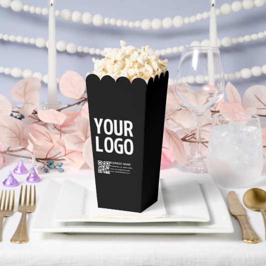 Ballotins Votre logo avec code QR et texte modifiables (Mariage)