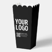 Ballotins Votre logo avec code QR et texte modifiables (Recto)