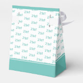 Ballotins Votre numéro de décalage d'âge Motif - Turquoise/b (Arrière)