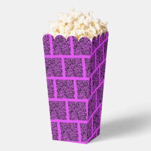 Ballotins Votre QR Code Scan Funny Popcorn Box Couleurs pers