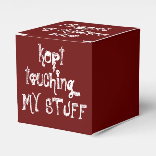 Ballotins Vous avez été averti boîte (Verso)