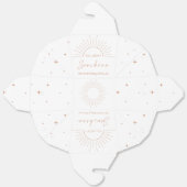 Ballotins Vous Êtes Mon Baby shower Sunshine Boho (Déplié)