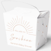 Ballotins Vous Êtes Mon Baby shower Sunshine Boho (Verso)