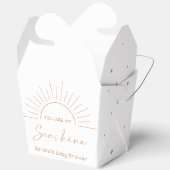 Ballotins Vous Êtes Mon Baby shower Sunshine Boho (Ouvrir)