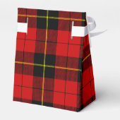 Ballotins Wallace tartan rouge noir plaid (Arrière)