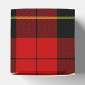 Ballotins Wallace tartan rouge noir plaid (Haut)