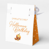 Ballotins Watercolor Baby Dragon Halloween fête d'anniversai (Arrière)