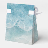 Ballotins Watercolor Beach Wedding Participants (Arrière)