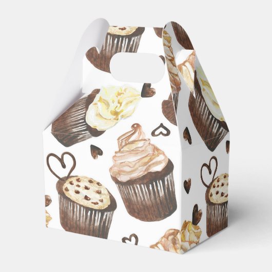 Ballotins Watercolor cupcakes (Arrière)