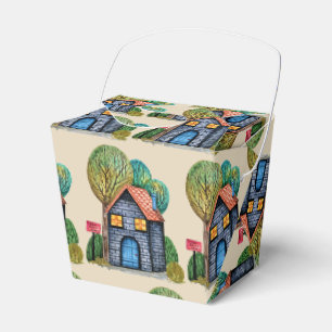 Ballotins Watercolor cute Home Sweet Home Art