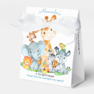 Ballotins Watercolor Cute Safari Jungle Girl Birthday