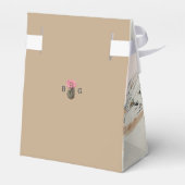 Ballotins Watercolor Desert Cactus Boho Wedding Favor (Arrière)