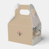 Ballotins Watercolor Desert Cactus Boho Wedding Favor (Arrière)