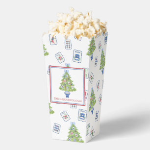 Ballotins Watercolor Mahjong Christmas Tree Party