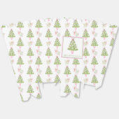 Ballotins Watercolor Mahjong Christmas Tree Party (Déplié)