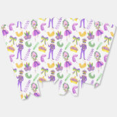 Ballotins Watercolor Mardi Gras Party (Déplié)