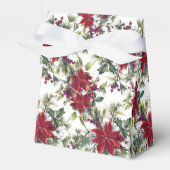 Ballotins Watercolor Poinsettia Pattern (Verso)