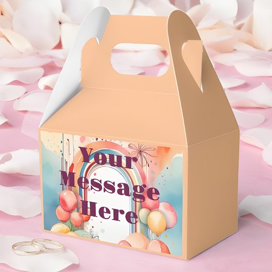 Ballotins Watercolor Rainbow Bliss Party