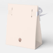 Ballotins Watercolor Seashell Beach Wedding (Arrière)