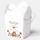 Ballotins Watercolor Strawberry Girl Joyeuse fête d'annivers (Ouvert)