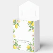 Ballotins Watercolor Wreath Mediterranean Citrus Wedding (Ouvrir)