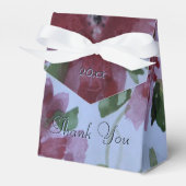 Ballotins Watercolour Burgundy Floral (Verso)