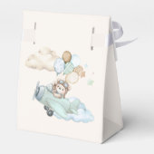 Ballotins We Can Bearly Wait Teddy Bear Airplane Blue Boy (Arrière)