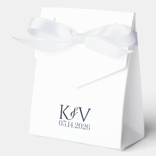 Ballotins Wedding Favor Box (Recto)