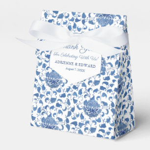 Ballotins Wedding shower Chic Chinoiserie Bleu Et Blanc