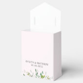 Ballotins Wedding shower de verdure rose pâle (Ouvert)