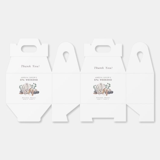 Ballotins Week-end spa Bachelorette (Déplié)