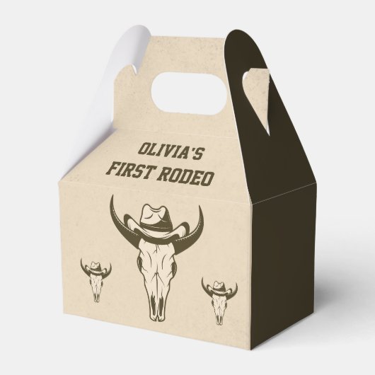 Ballotins Western Cowboy Ballotin de fête d'anniversaire (Verso)