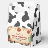 Ballotins Western First Rodeo Cowboy Ballotin d'anniversaire (Ouvert)