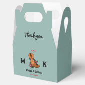 Ballotins Western Floral Cowboy Boot Boho Mariage campagnard (Ouvert)