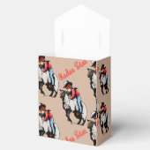 Ballotins Western Party Favor Box Rodeo Mutton Busting (Ouvert)