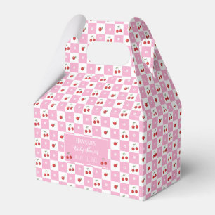 Ballotins Whimsical Cherry thème Baby shower Ballotin