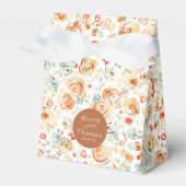 Ballotins Whimsical Cute Hand Drawn Earthy Flowers Wedding (Verso)