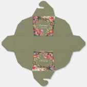 Ballotins Whimsical Mushroom Baby Shower (Déplié)