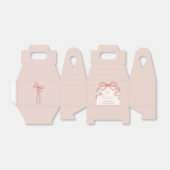 Ballotins Whimsical Retro Orange Main Draw Baby shower (Déplié)