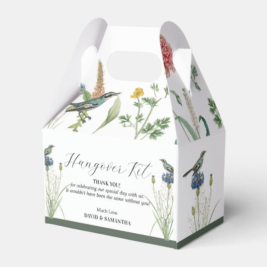 Ballotins Whimsical Secret Garden Fleurs sauvages (Arrière)